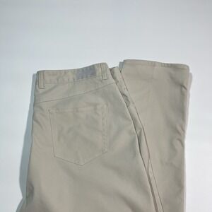 Peter Millar EB66 Pants Men's 38x34 Golf Flex Preppy Performance brown 5 pocket